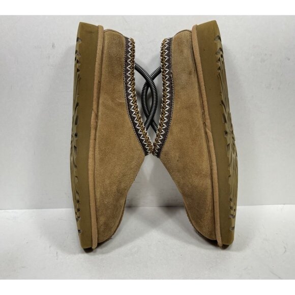 UGG Tasman Men’s Size 10 Chestnut Suede Lined Slip-On Slipper 5950 - Picture 5 of 8